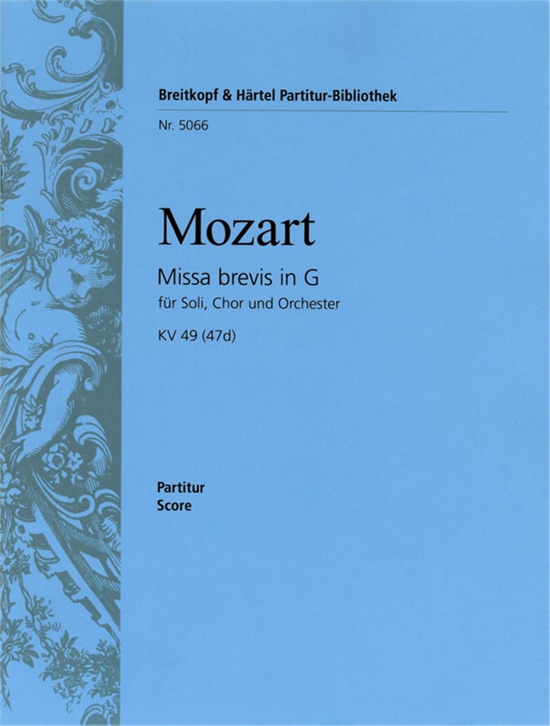 Missa brevis in G KV 49 (47d)